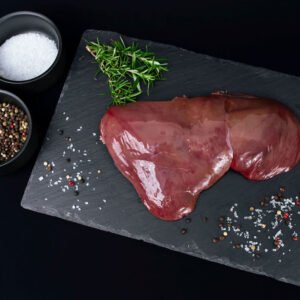 Premium New Zealand lamb liver ready for cooking
